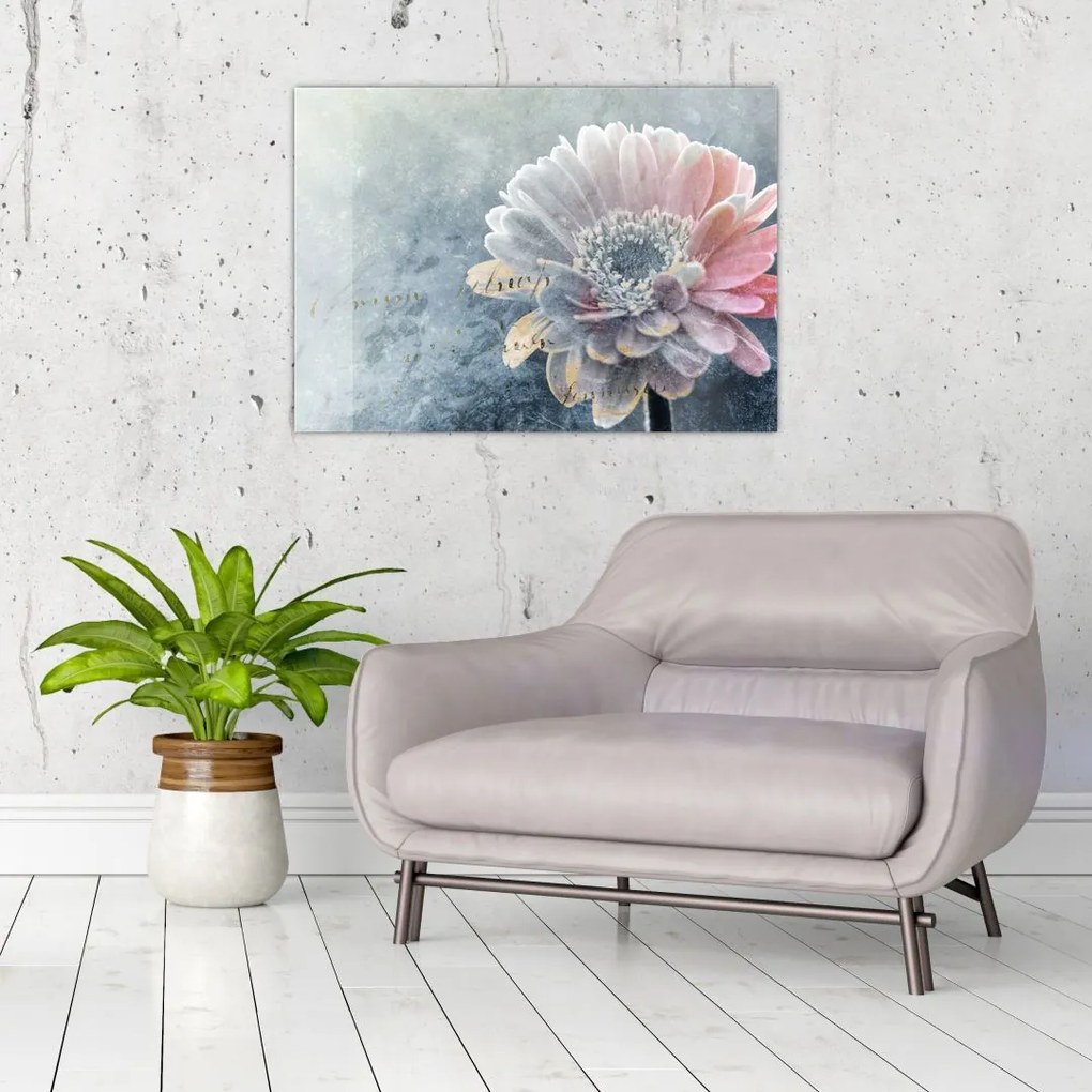 Tablou - Floare de iarnă (70x50 cm)