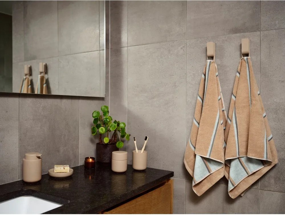 Cârlig bej de montat pe perete din aluminiu Ume – Zone