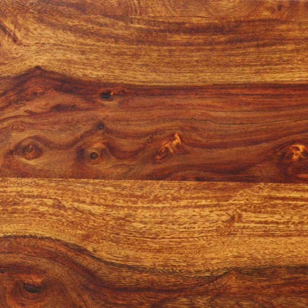 Banca de castel, lemn masiv de sheesham, 160x35x45 cm