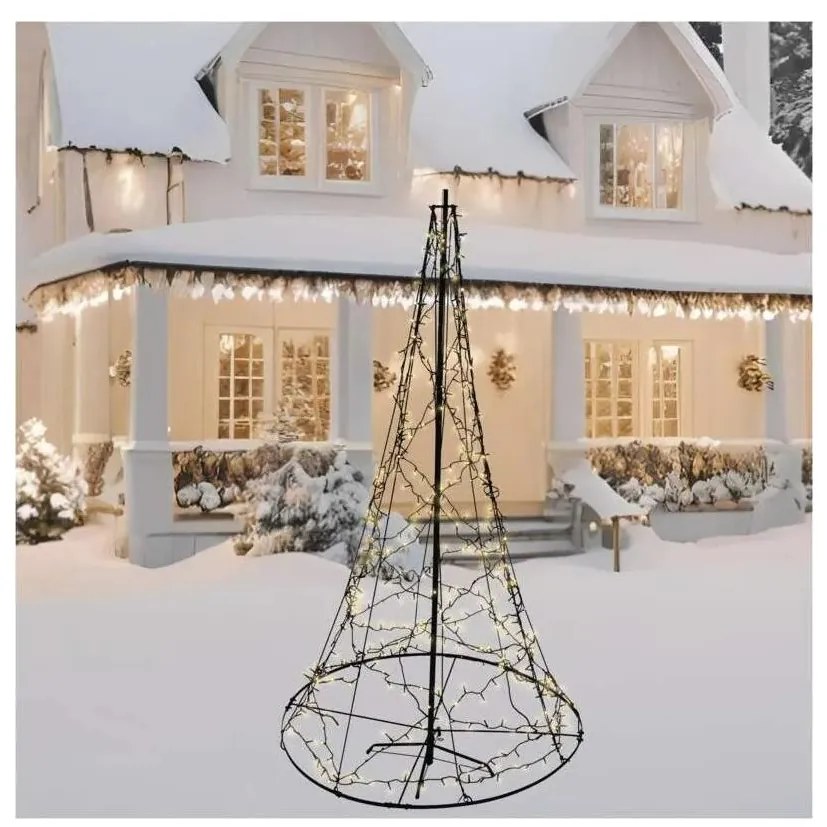 Decorațiune LED de Crăciun, 480 LED, 230 V, IP44, 180 cm