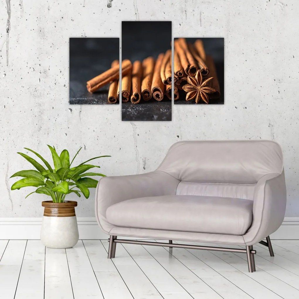 Tablou cu scorțișoară (90x60 cm)