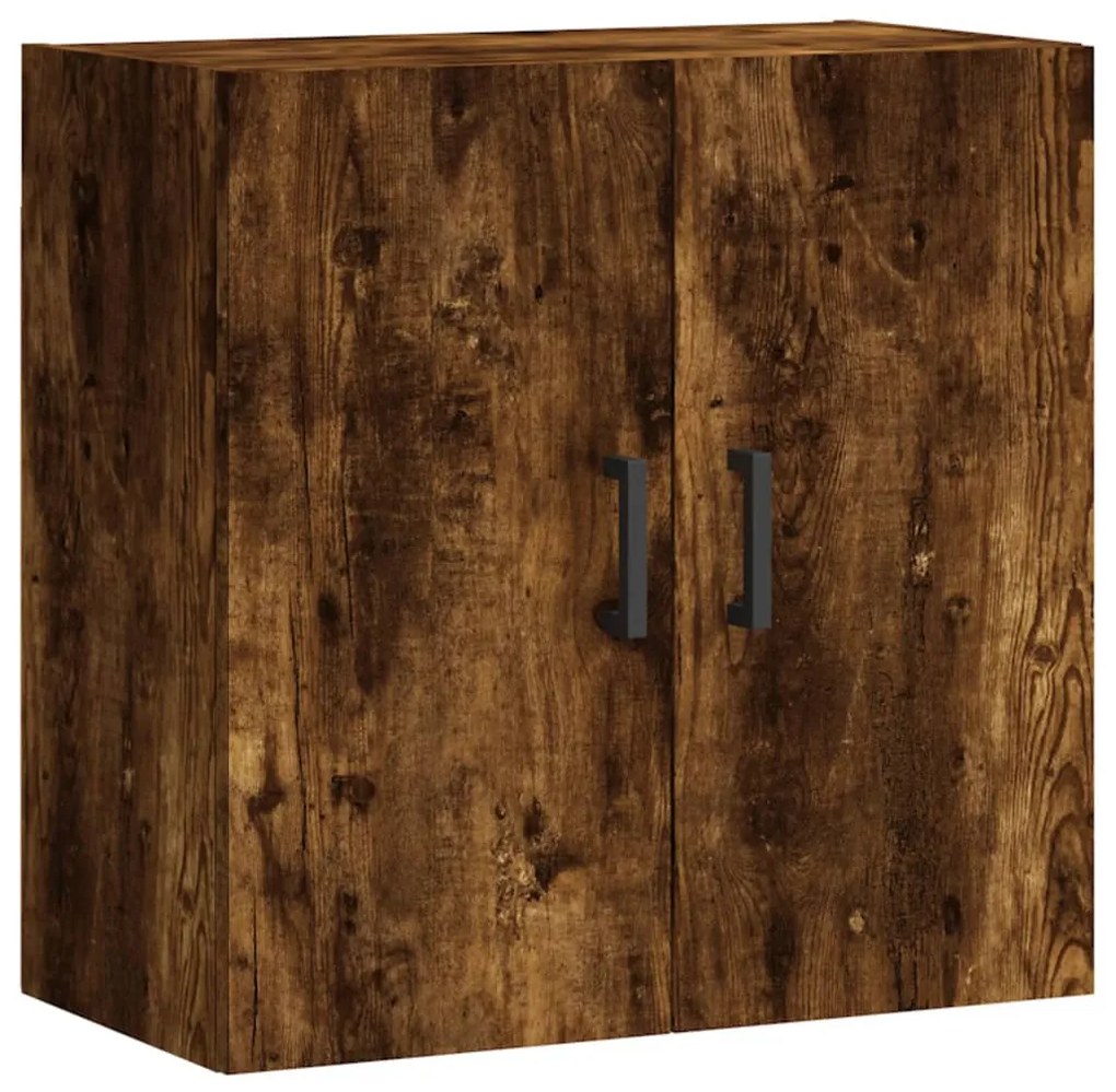 vidaXL Dulap de perete, stejar fumuriu, 60x31x60 cm, lemn compozit