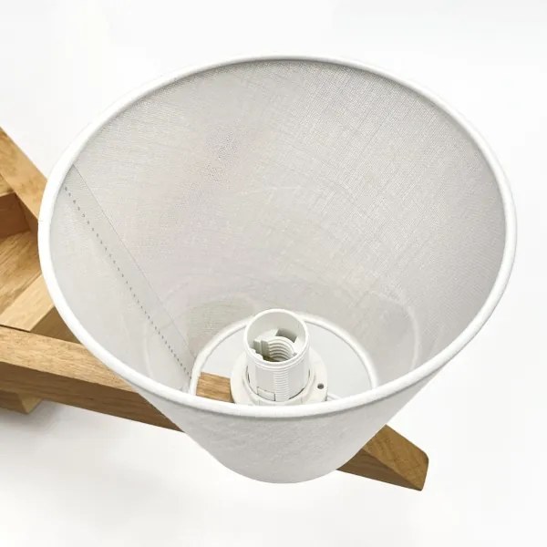 Lustră aplicată Brilagi ANTHONY 5xE14/40W/230V stejar