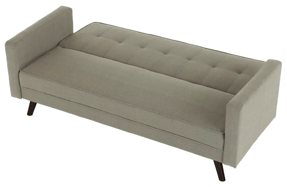 Canapea extensibilă, material gri-maro taupe, OTISA