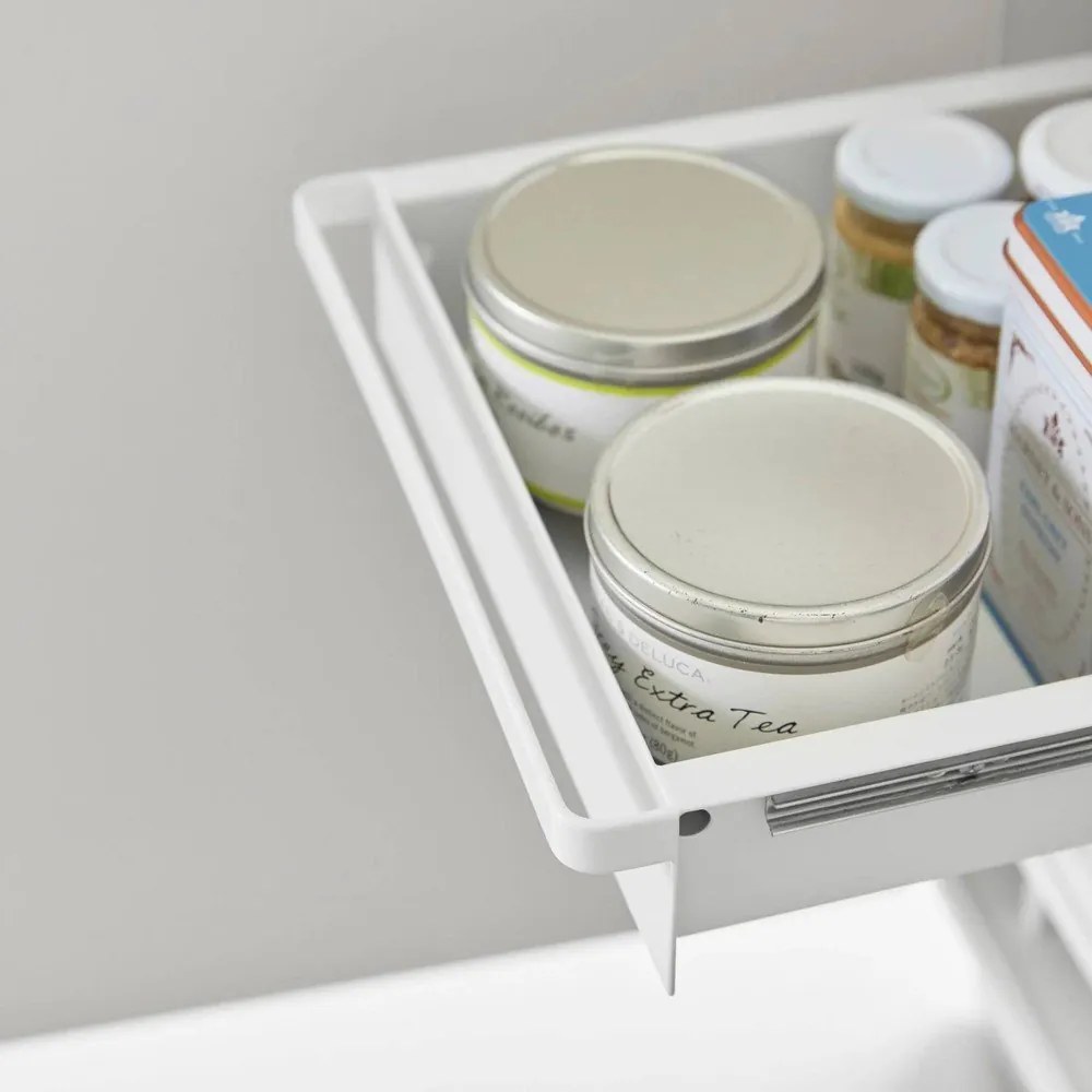 Raft suplimentar alb din metal 30x42 cm Tower – YAMAZAKI