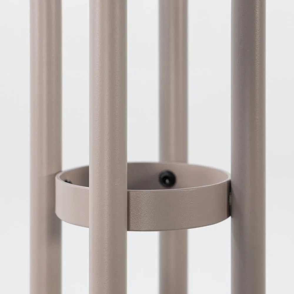 Cuier taupe din metal ø 40x170 cm Jessy – Spinder Design