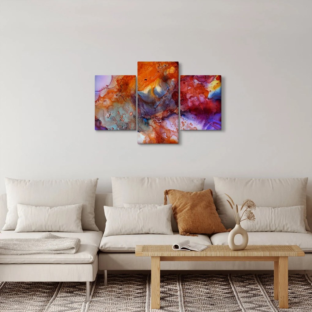 Tablou - Abstract Ink Art (90x60 cm)