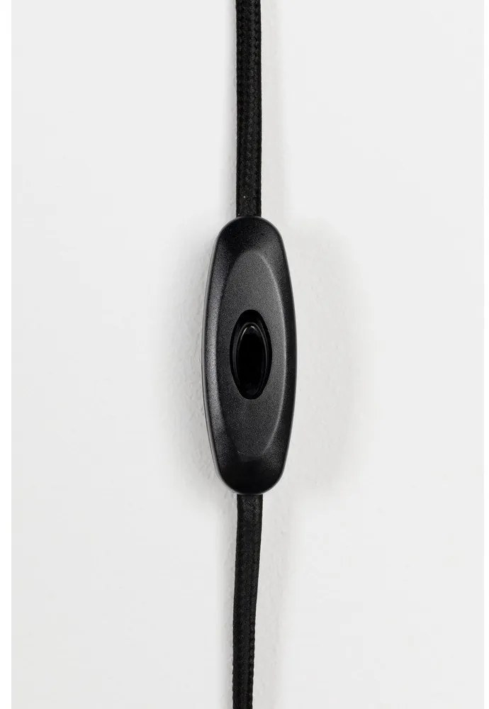 Aplică de perete neagră Xavi – White Label