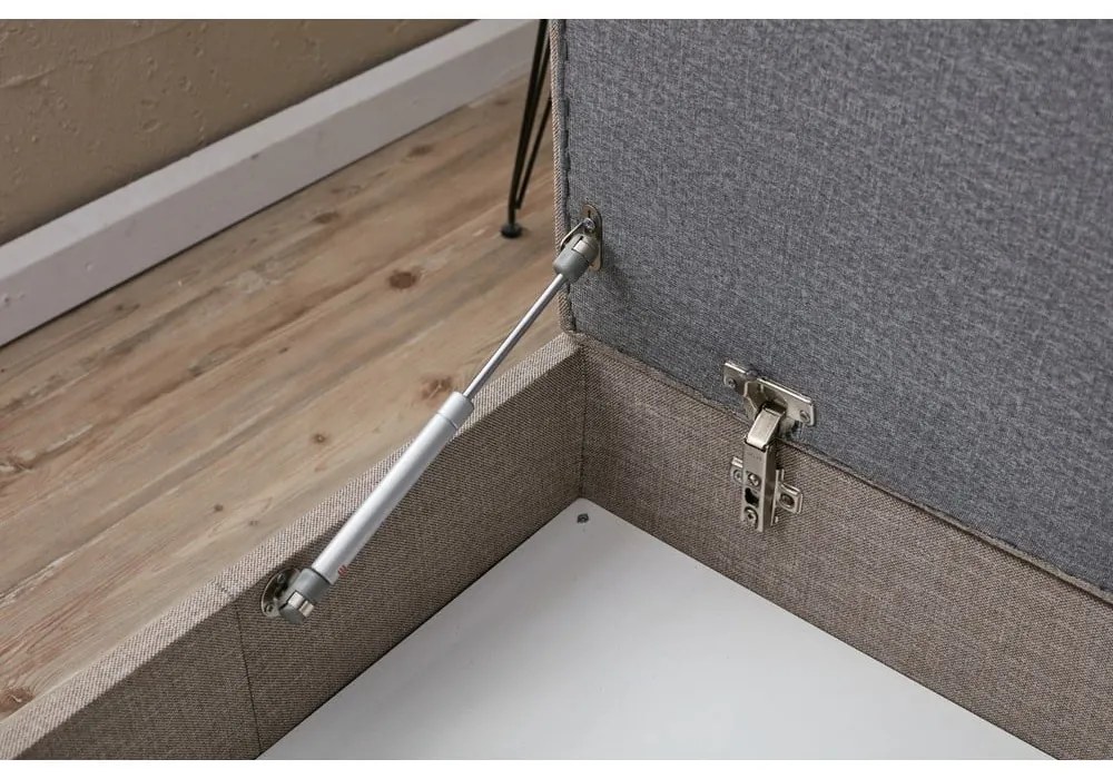 Colțar gri antracit (colț pe partea stângă ) Eva – Balcab Home