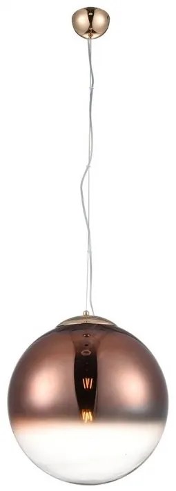 Pendul design modern Iris 30 cupru ZZ AZ3109