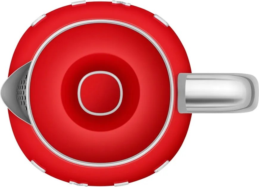 Ceainic electric roșu din oțel inoxidabil 800 ml Retro Style – SMEG