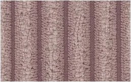 Colțar roz deschis extensibil cu tapițerie din catifea reiată (cu colț variabil) Sara – Ropez