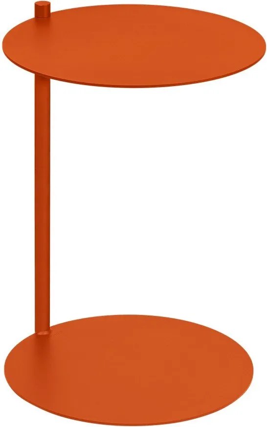 Măsuță auxiliară rotundă din oțel 41x40 cm Ande – noo.ma