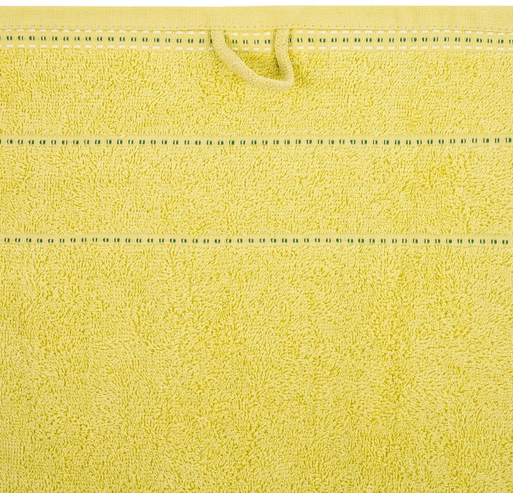 Prosop BARBARA 70x130 cm verde deschis, 100% bumbac