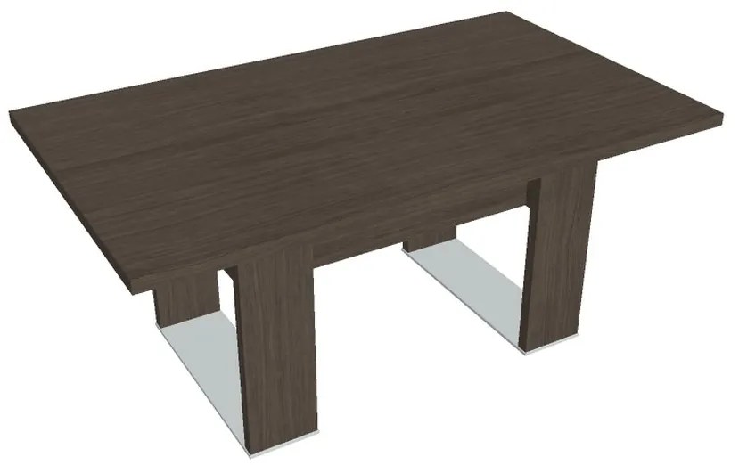 Masă de conferință Verno+ 170 x 100 cm, stejar antracit