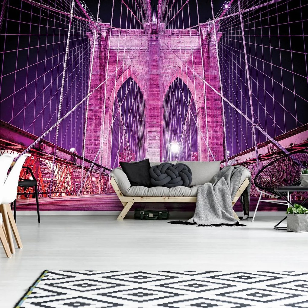 Fototapet - New York City Urban Brooklyn Bridge (152,5x104 cm)