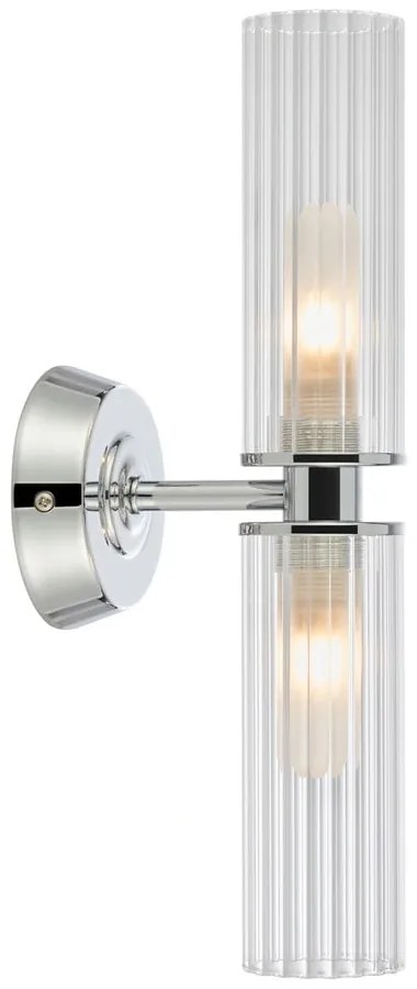 Aplică de perete argintie Rimini – Markslöjd