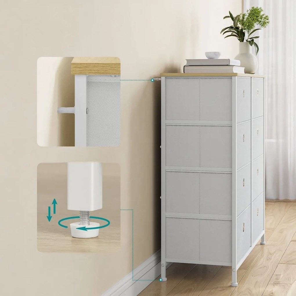 Comoda E1024 WT, 80 cm