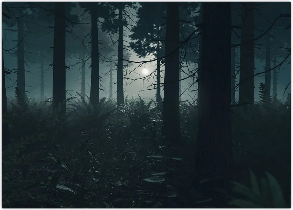 Tablou - Ferigi în lumina lunii (70x50 cm)