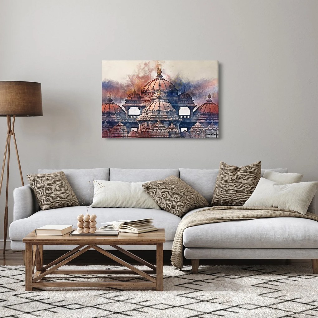 Tablou - Akshardham, New Delhi, India (90x60 cm)