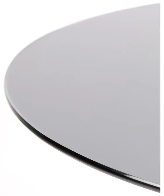 Masă de dining rotundă cu blat din sticlă ø 104 cm Floris – White Label