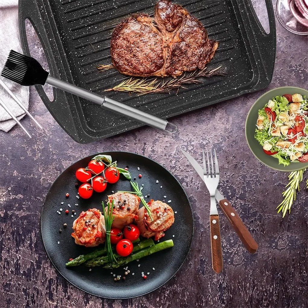 Placă de gril Orion GRANDE, 34 x 26,5 cm, S