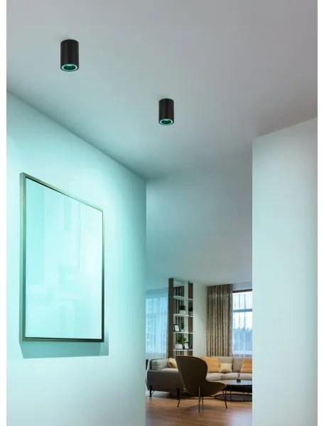 Spot LED RGBW dimabil Eglo 901168 CAROSSO-Z LED/4,9W/230V negru