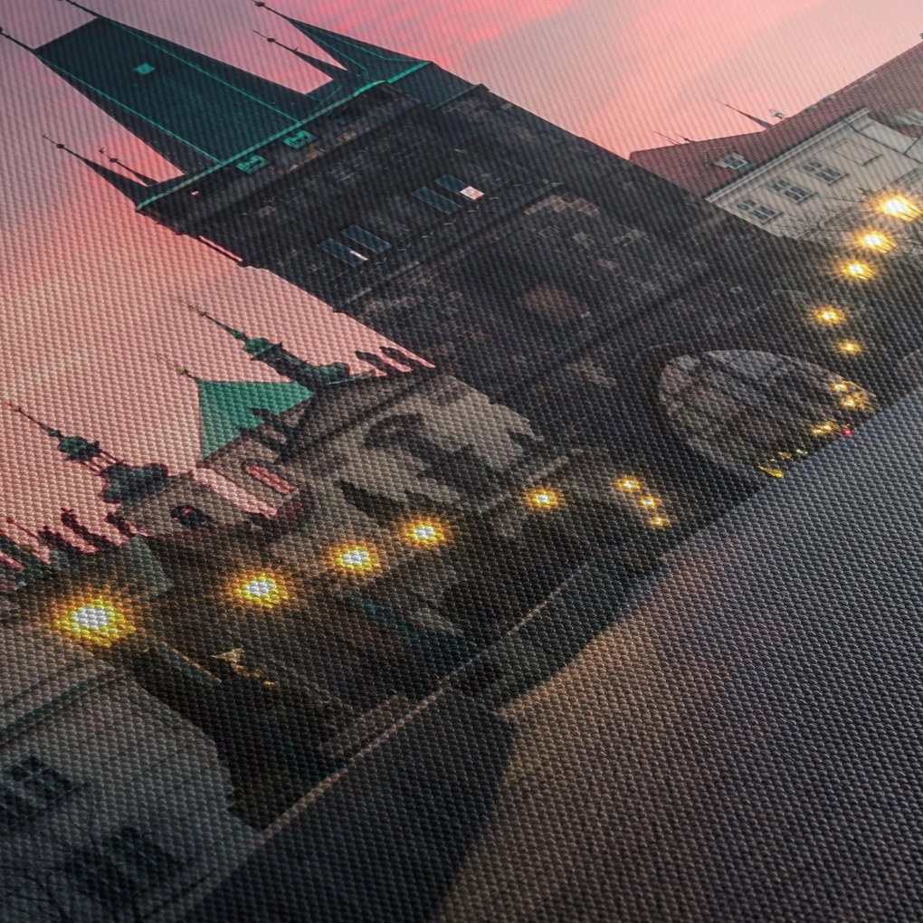 Tablou - Pe podul lui Carol,Praga (120x50 cm)