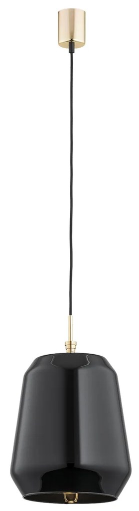 Lustra / Pendul modern design scandinav IRUN 25cm negru