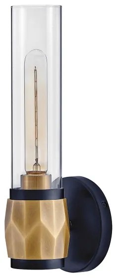 Aplică pentru baie Hinkley HK-ELLISON1-BK-HB ELLISON 1xE27/40W/230V IP44 auriu