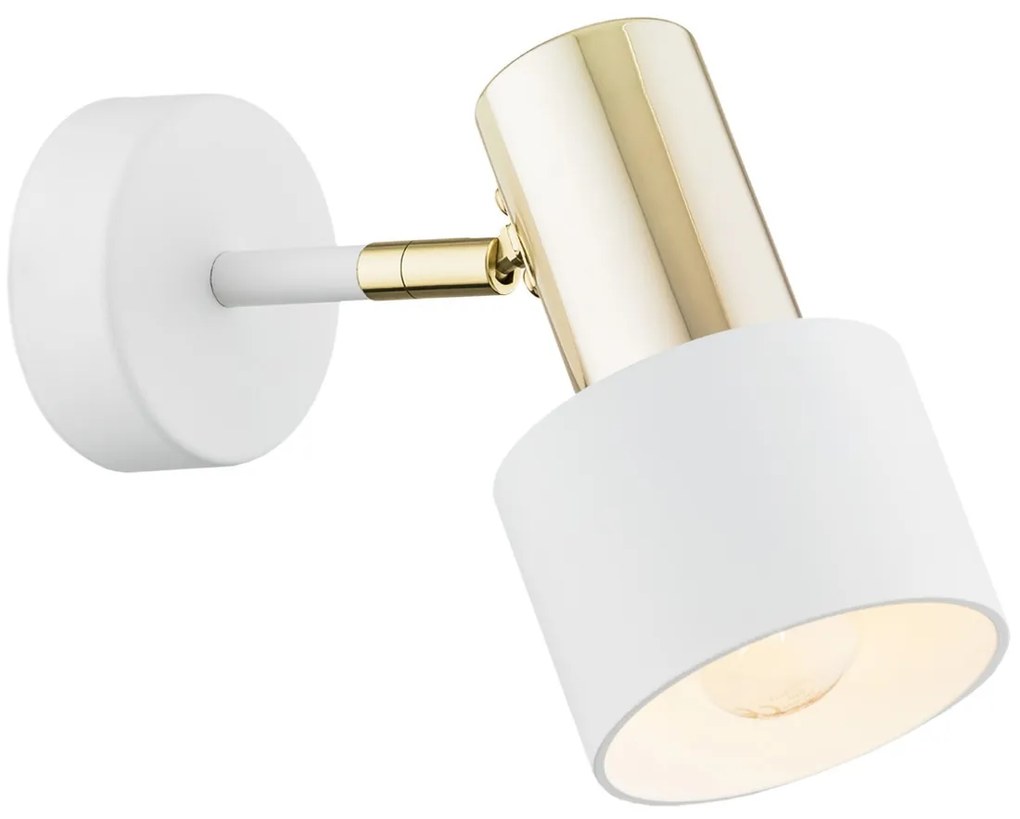 Aplica Spot modern design minimalist DORIA alb/alama