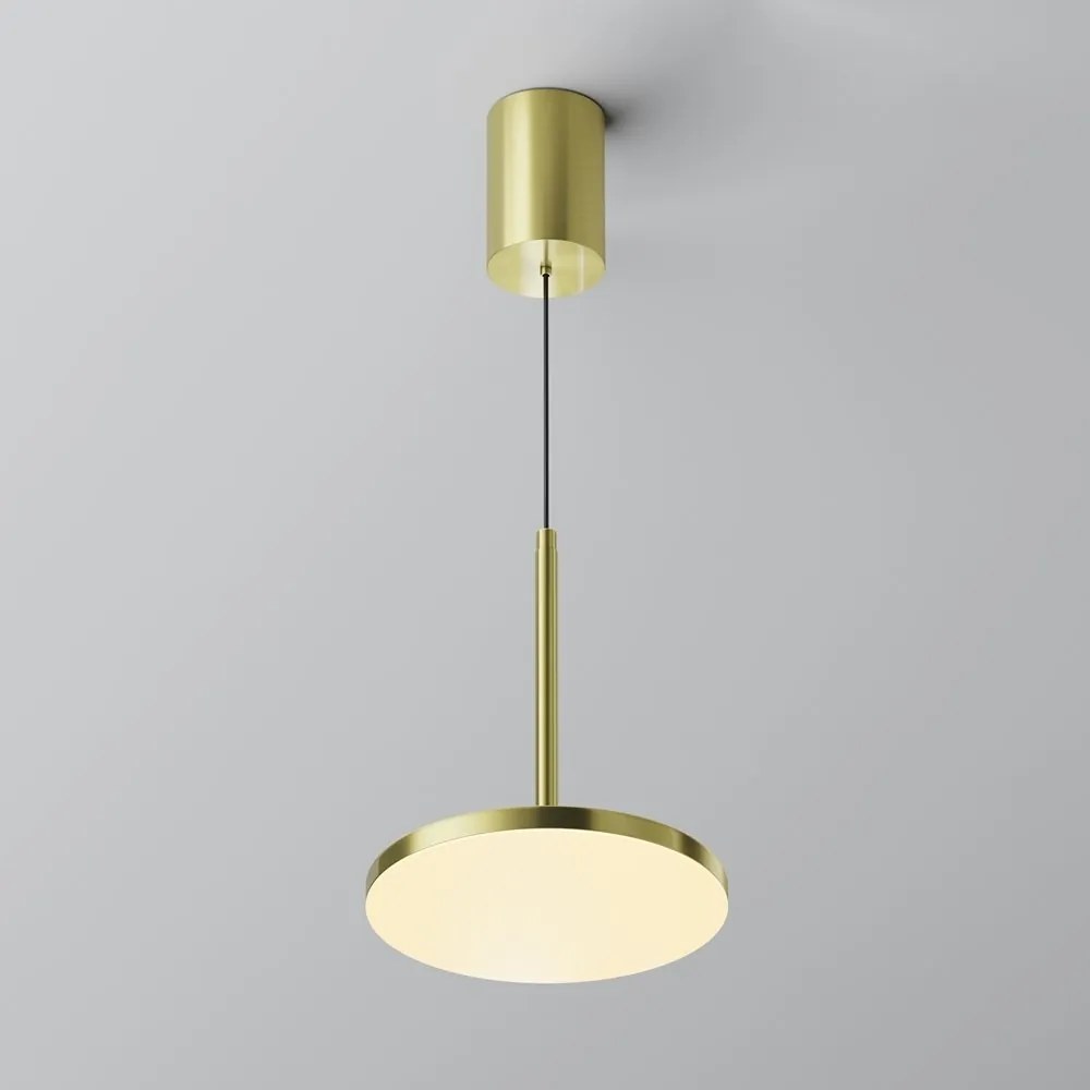 Lustra/Pendul LED iluminat design tehnic Plato D-18,5cm alama