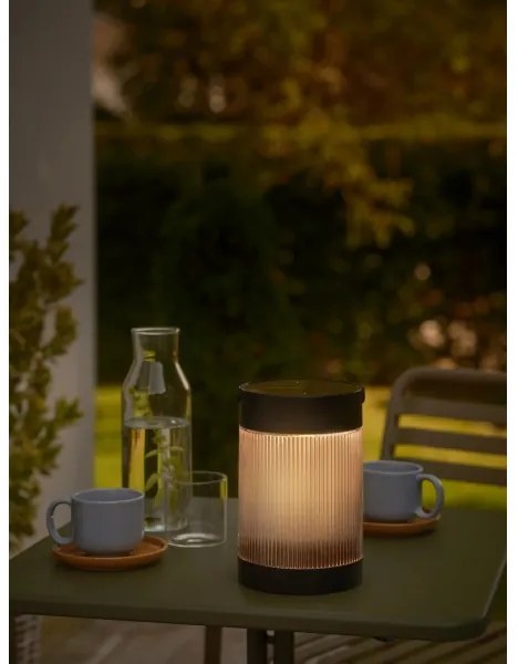 Nordlux - lampă solară LED COUPAR LED/3,2W/3,7V neagră