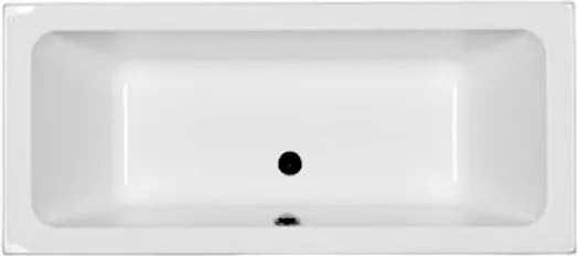 Cada baie rectangulara Kolo Modo Duo 180x80cm, acril, picioare incluse