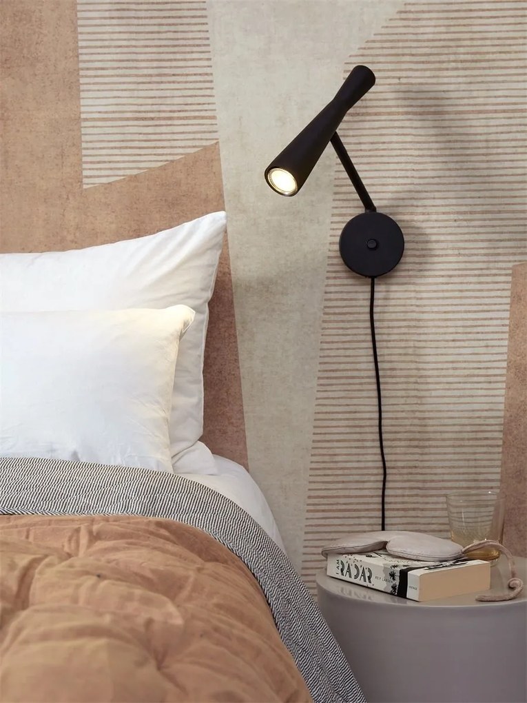Aplica de perete design modern Bordeaux negru