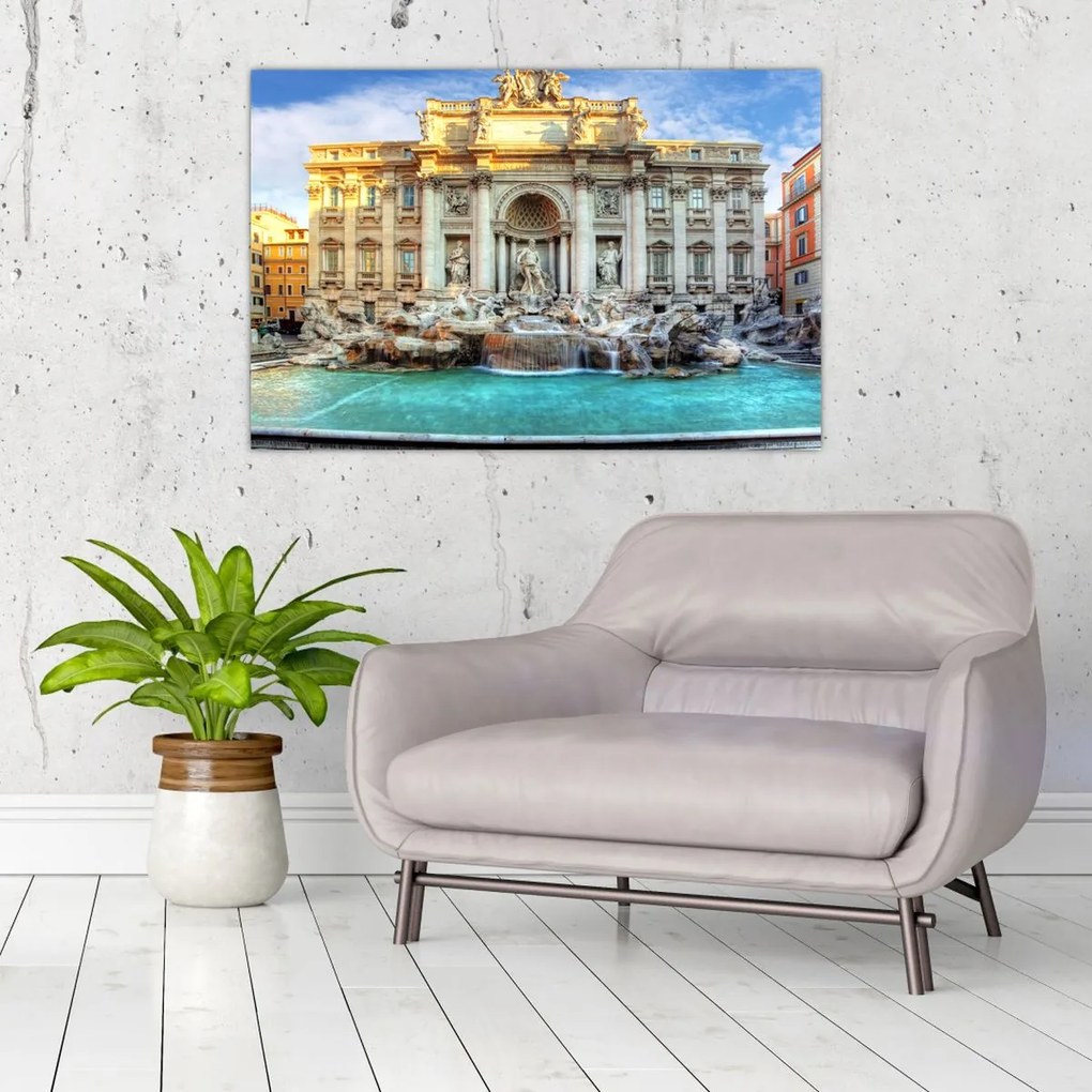 Tablou - Fântâna Trevi (90x60 cm)