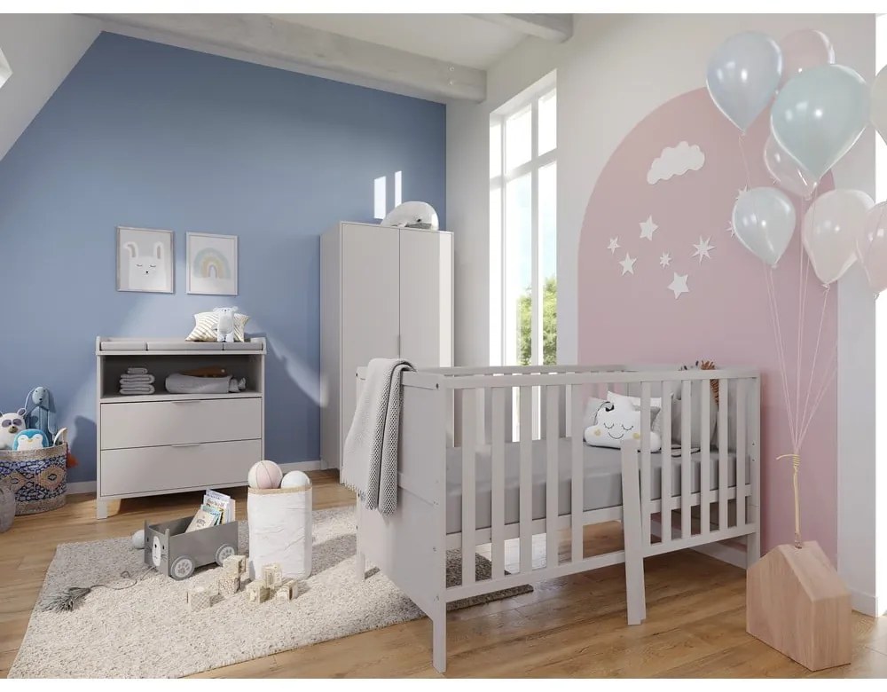 Comodă de copii crem 89x92x54 cm Alkmaar – Germania