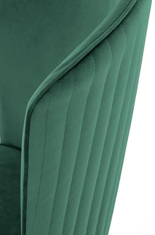 Scaun K446 Velvet Verde – l51 x A55 x h86 cm