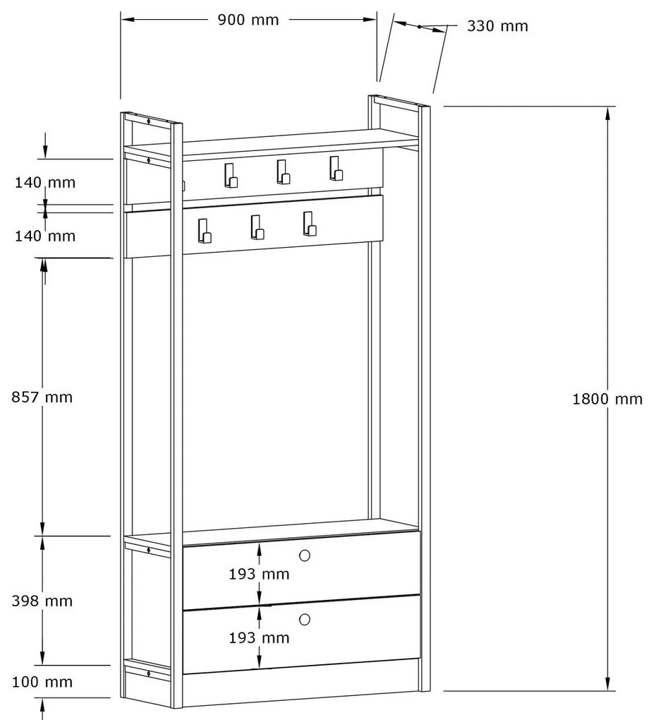 Mobilier hol Maly 2. 1067506