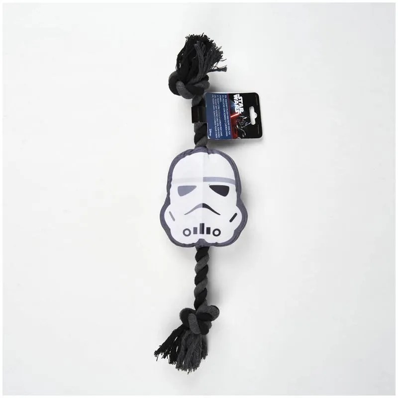 Star Wars jucărie de pluș și frânghie pentru câini cu sunet