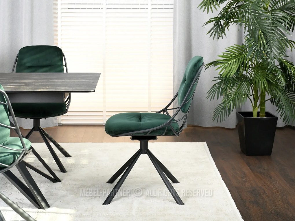 Scaun Brooklyn (verde + negru). 1110974