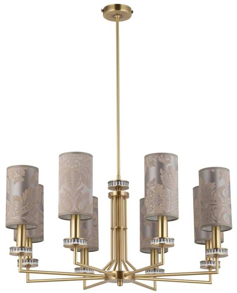 Candelabru 8 brate design clasic realizat manual Genova