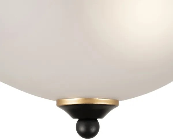 BRILAGI - Plafonieră FRESCO 2xE27/40W/230V diam. 28 cm negru/auriu