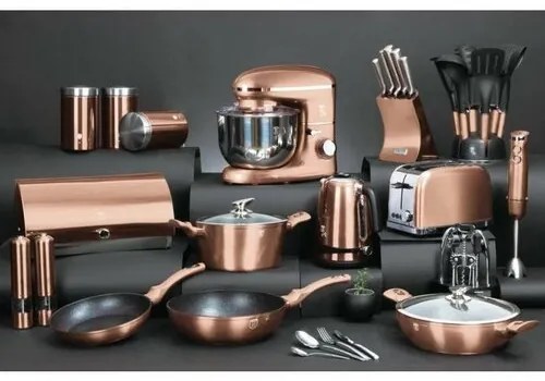 Berlinger Haus 10-Piece Pot Set Rosegold MetallicLine