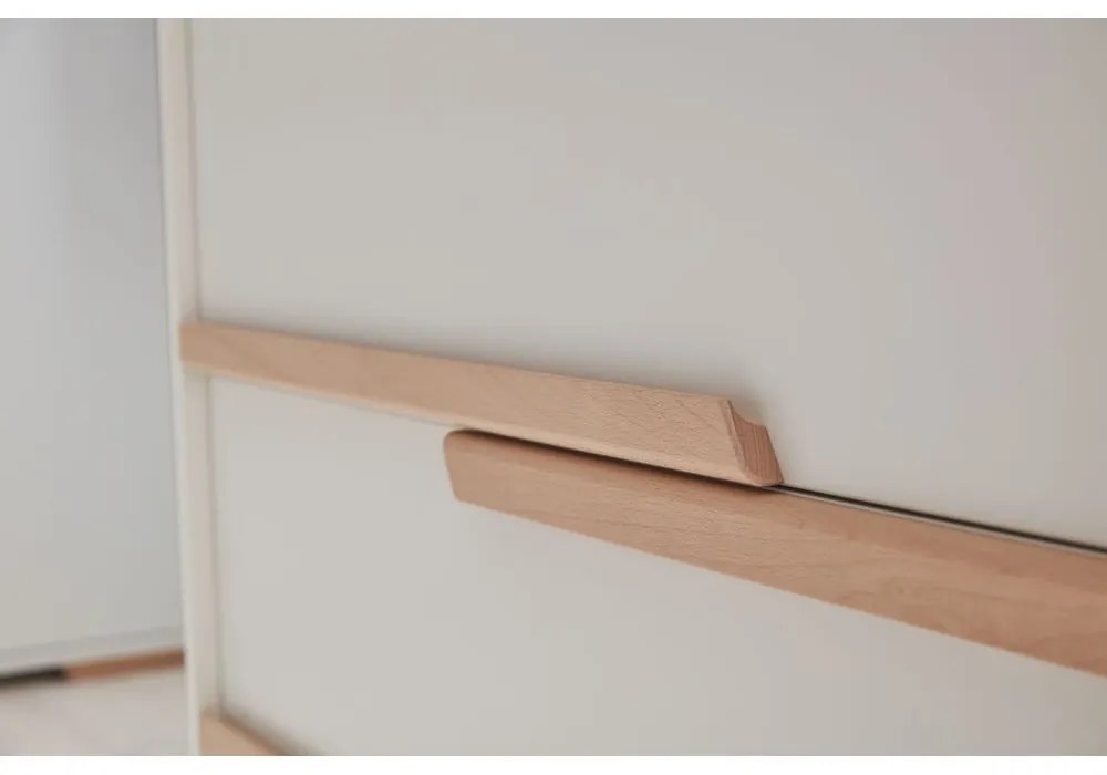 Comodă pentru copii Pinio Snap, alb