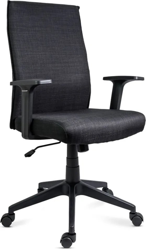 Scaun de birou din material textil OFF 707 negru