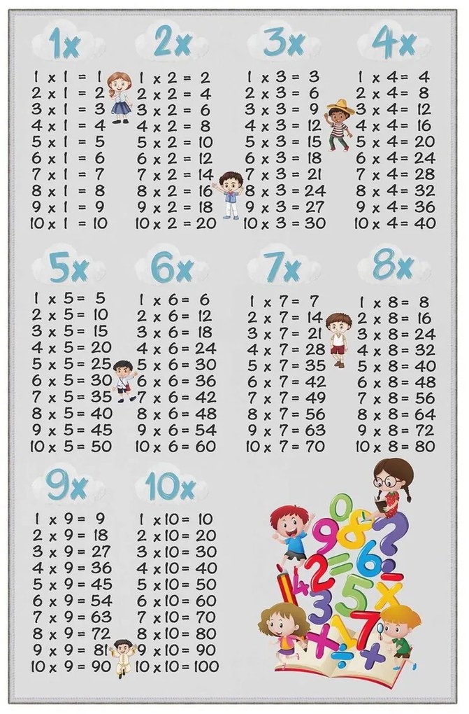 Covor, HMNT467, 80x300 cm, Multicolor