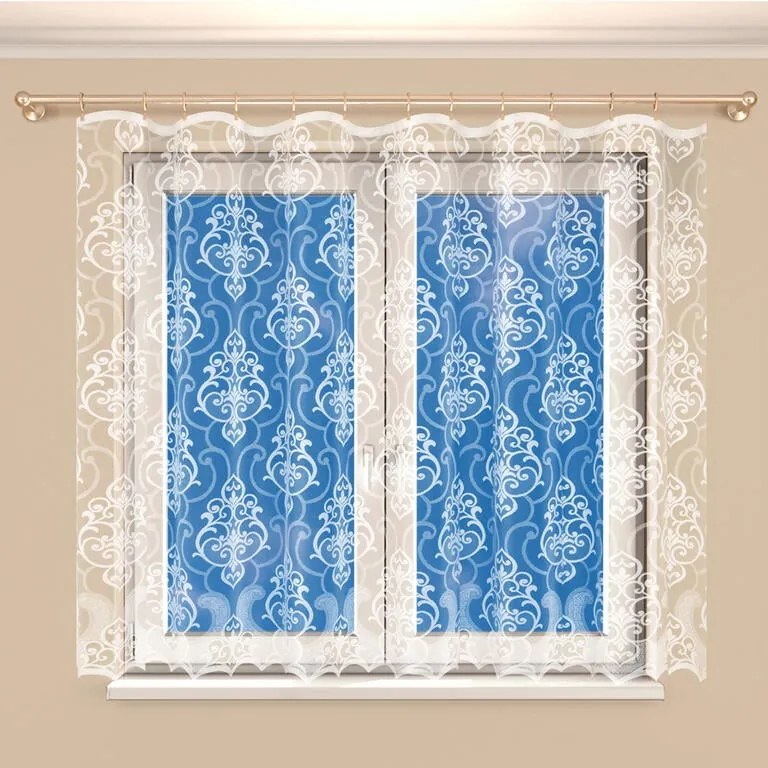 Perdea finisată din jacard CASTELA 350 x 160 cm