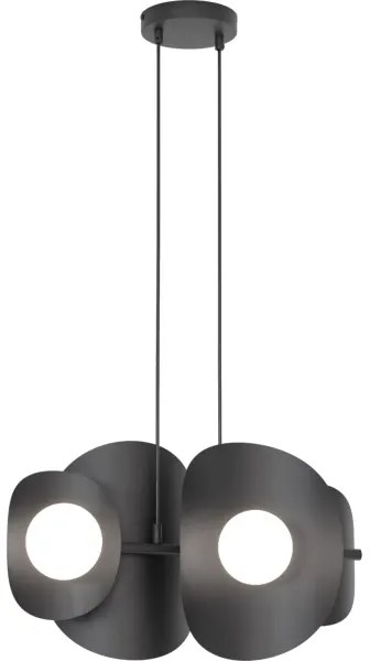 Lustră cu cablu ELEMENTI, 4xG9/8W/230V, negru