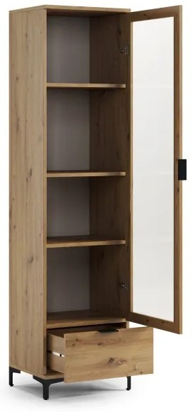 Vitrină LORA stejar artizan